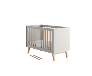 Baby crib 120x60 (Classy Gray collection)